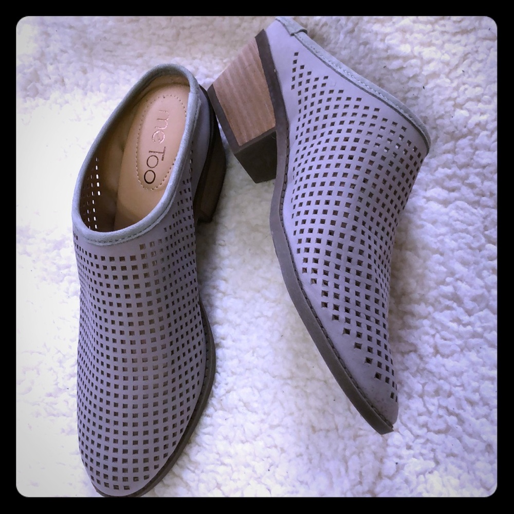 meeToo Leather Mules